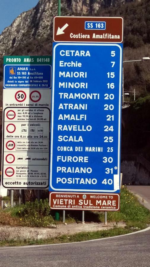 Vietri Casa Panorama Amalfi Coastヴィラ エクステリア 写真